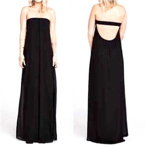 Show Me Your MuMu Sirene Black Maxi Dress (NWT) - Picture 1 of 4